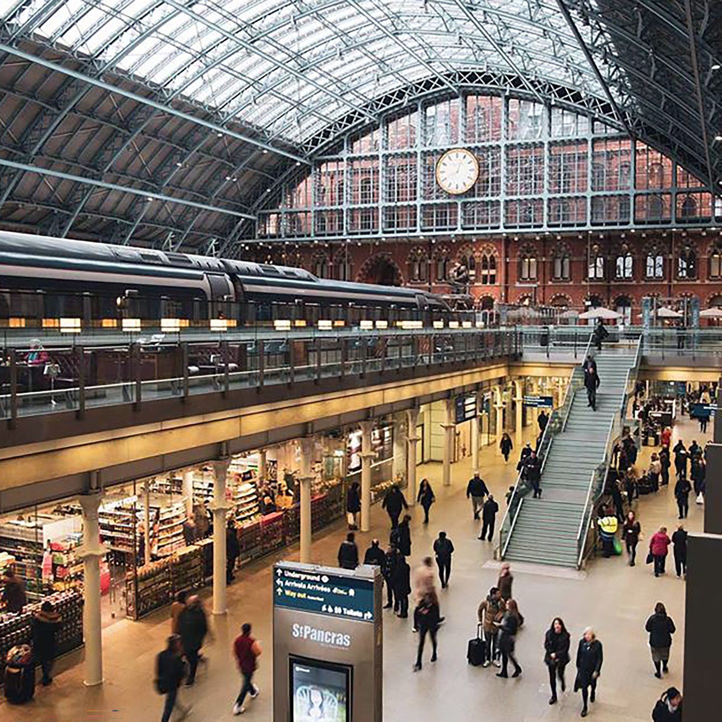 Image of st pancras international train station london king s cross compressed